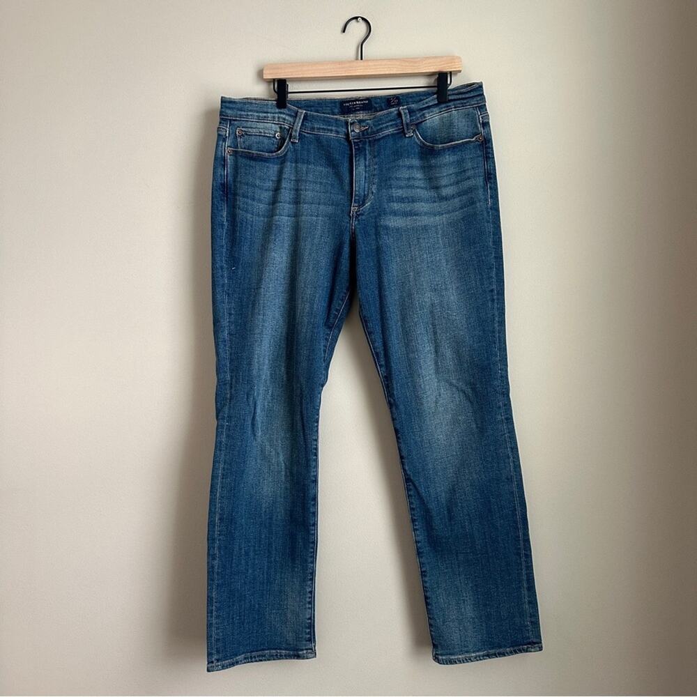 Lucky Brand Mid Rise Sweet Straight Jeans Women’s Size 16/33 Ankle Medium Wash